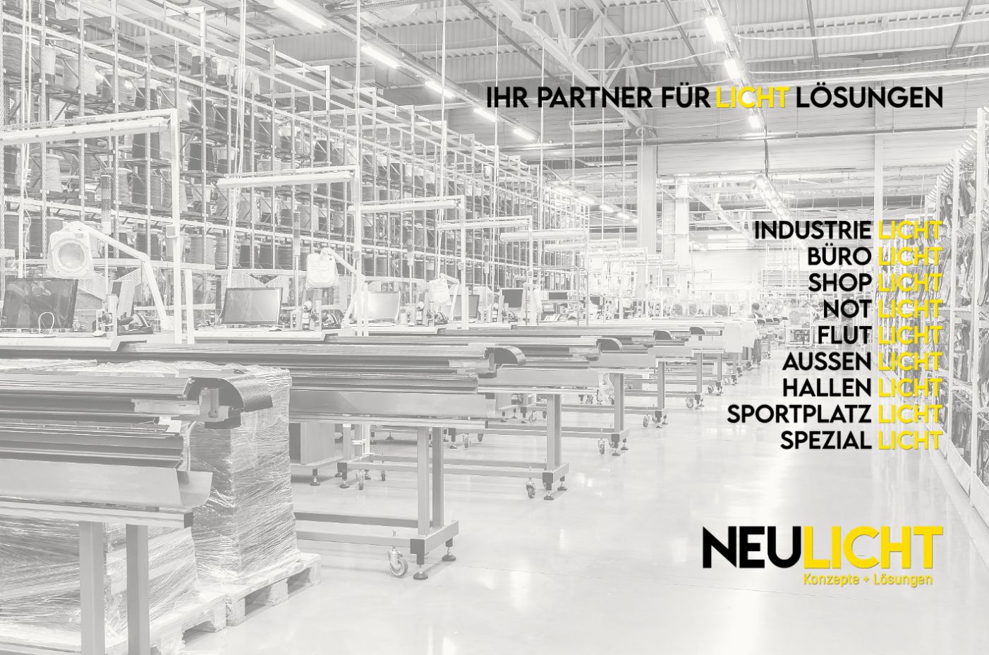 Neu-Licht GmbH, Firmenbroschüre